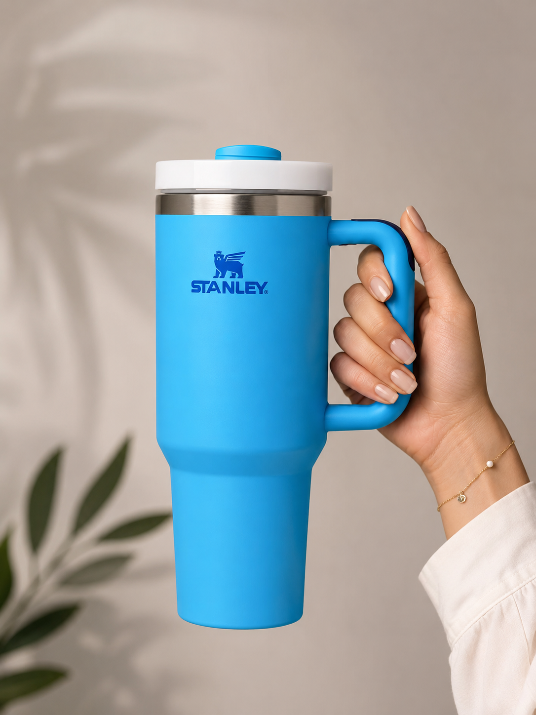 Baby Blue 40oz Premium Insulated Travel Tumbler