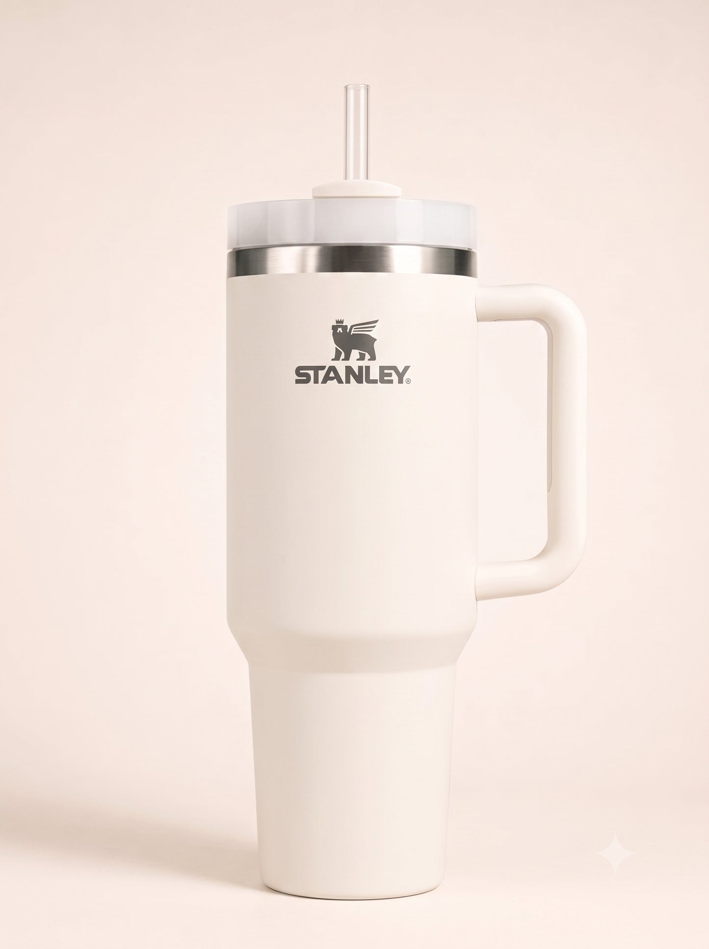 Matte White 40oz Premium Insulated Travel Tumbler