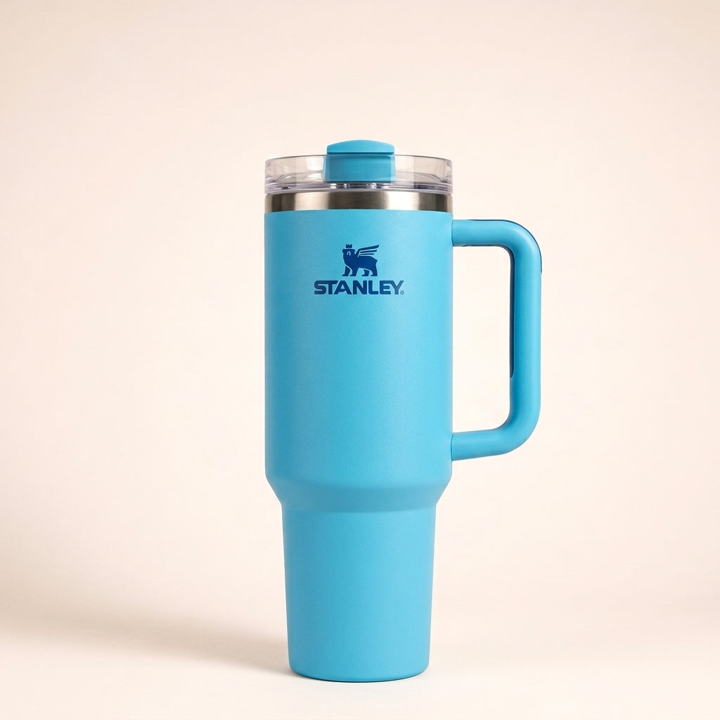 Baby Blue 40oz Premium Insulated Travel Tumbler