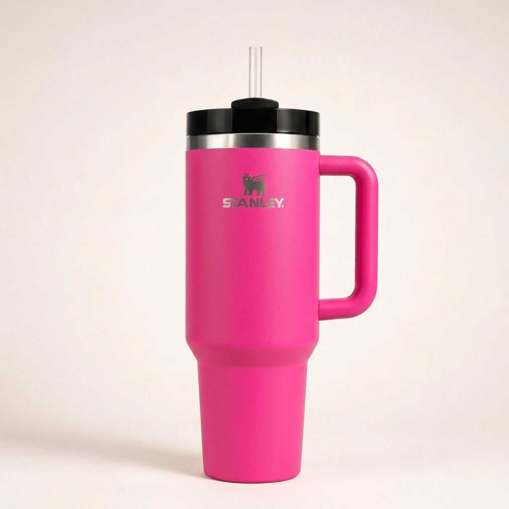 Hot Pink 40oz Premium Insulated Travel Tumbler
