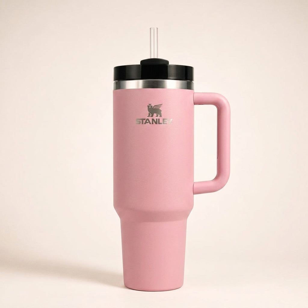 Blush Pink 40oz Premium Insulated Travel Tumbler